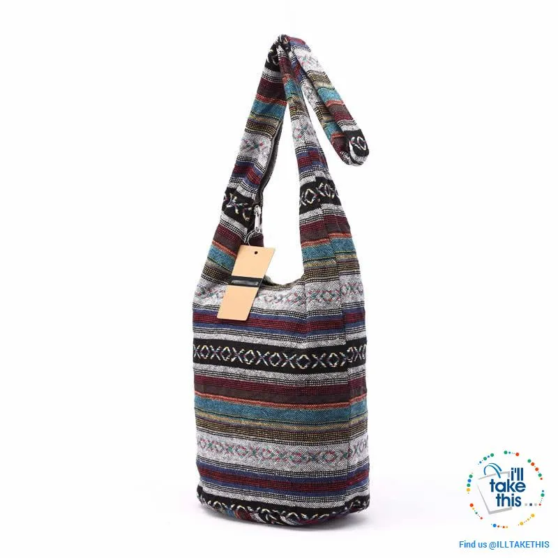 100% Designer Ladies cotton shoulder bag, show your individuality with these unique designs