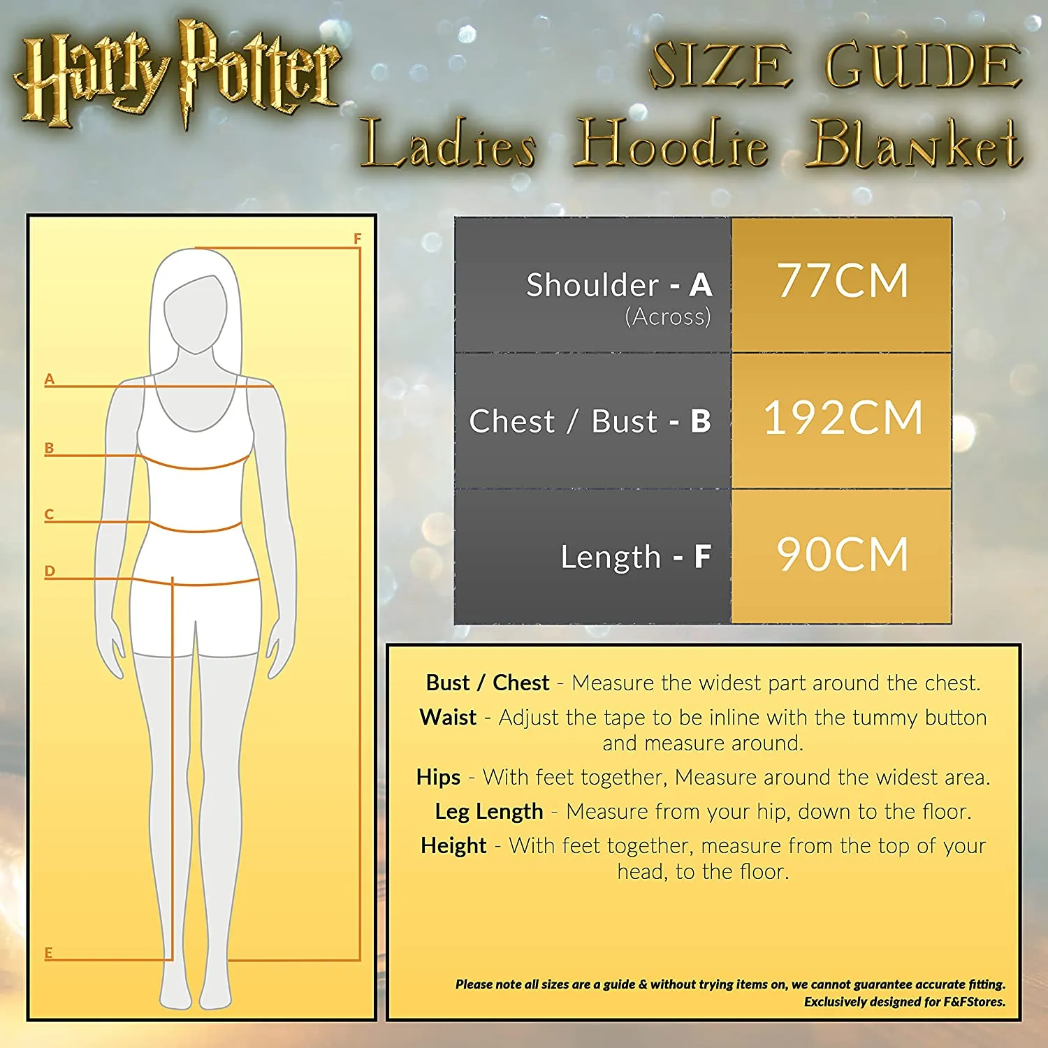 Harry Potter Black Hoodie Blanket Women, Fleece Oversized Sweatshirt