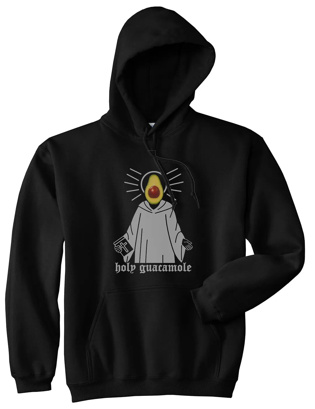 Holy Guacamole Funny Mens Pullover Hoodie