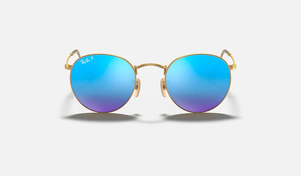 Ray Ban Round Metal Polarized Sunglasses