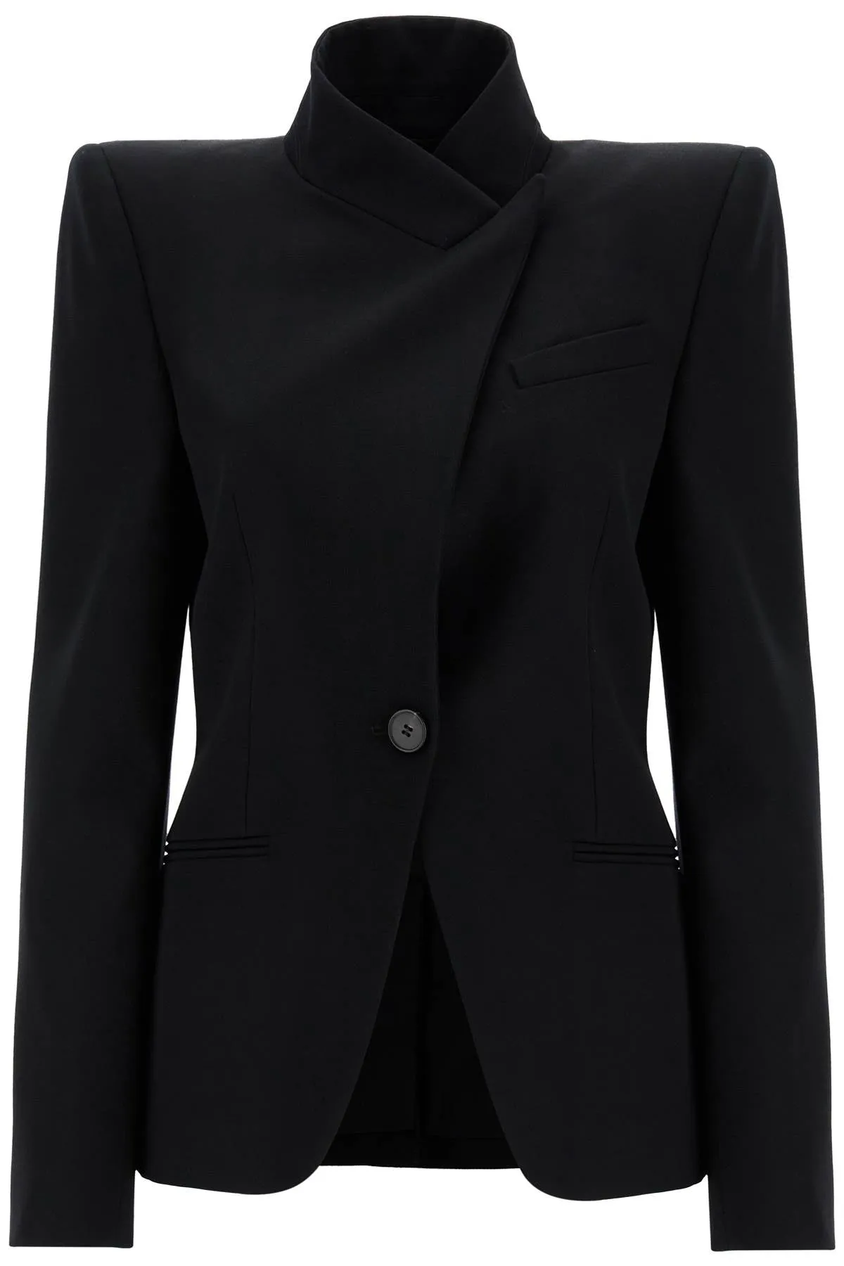 twisted cavalry jacket for 802643 QJACH BLACK